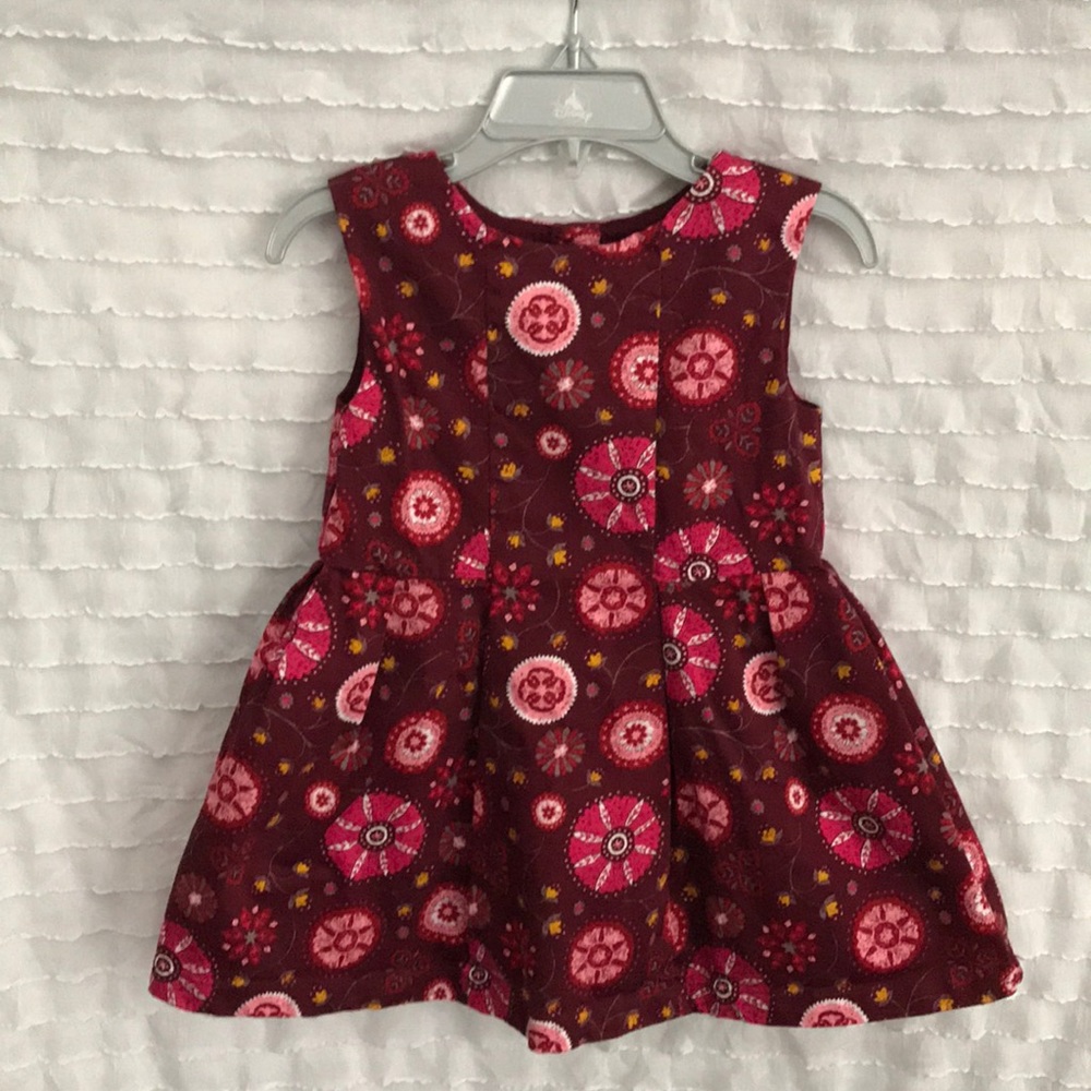 Maroon dress-2T
